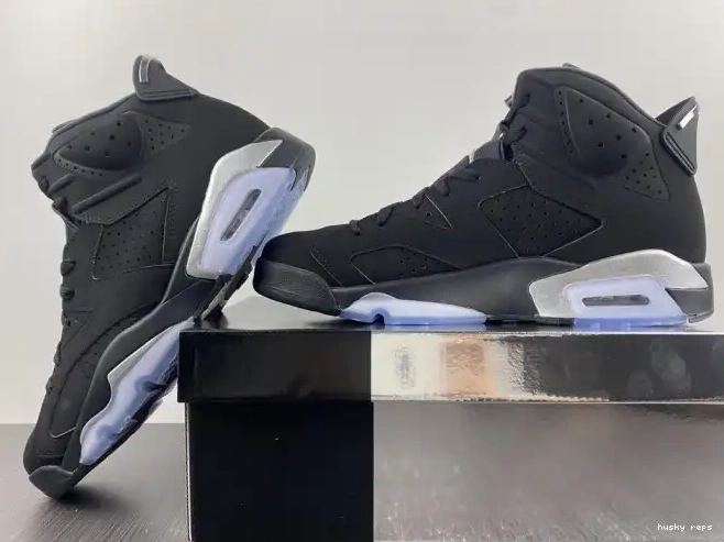 Rep Husky DX2836-001 Jordan Air 6 Metallic Silver 0623